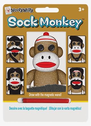 Sock Monkey Wooly Willy®