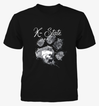 Color Drop Paw Kansas State Wildcats Shirt - Funny Senior Shirt Ideas 2019