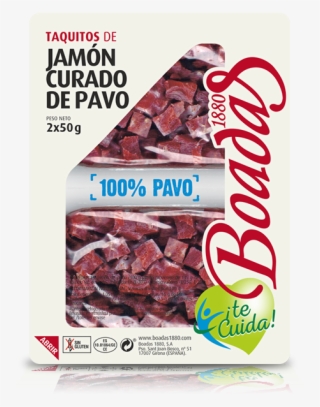 Cured Turkey Ham Dices Bipack 2x50g - Green Lake Kissin Kate Barlow