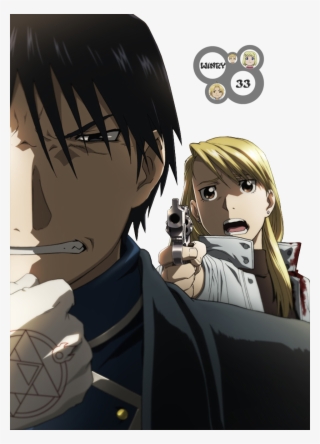 Roy Mustang & Riza Hawkeye Edward Elric, Manga Anime, - Riza Hawkeye