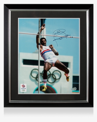 Pre-framed Daley Thompson Signed And Framed Photo - Thompson Decathlon