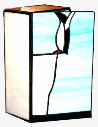 Stained Glass 5" X 9" X 3" Penguin Box - Furniture