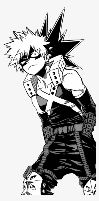 Katsuki Bakugou - Bakugou Katsuki Manga Transparent