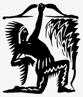 Brownie Drawing Chocolate Pie - Native American Art Png