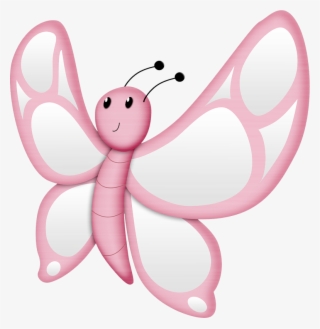 Butterfly Stencil, - Abelha Rosa Png