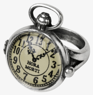 Steampunk Timepiece Ring - Alchemy Gothic Steampunk Uncle Albert's Time Piece