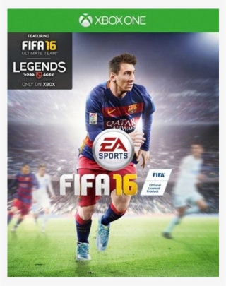 Xbox One Fifa - Lionel Messi On Fifa 16 Cover