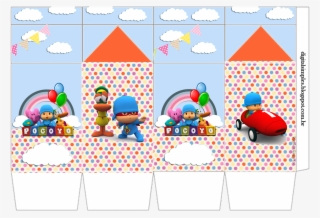 Kit De Personalizados Tema Pocoyo Convites Digitais - Pocoyo