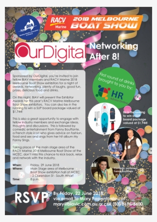2018 Networking After 8 Flyer