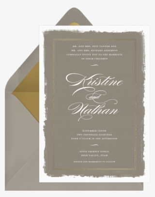 Deer Wedding Invitations