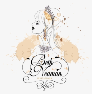 Beth Neaman Invitations Unique Handmade - Wedding Invitation Logos Png