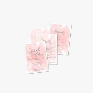 Pete And Sarah Wedding Invitations