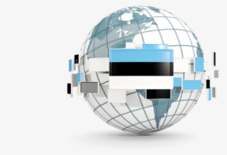 German Flag The Globe