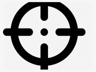 Sniper Clipart Bullseye - Crosshair Cursor