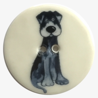 Blue Dog One Or Blue Dog Two, Porcelain Hounds 1-1/8"