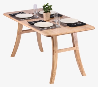 Companion Products - Wooden Cafe Table Transparent