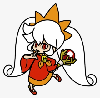 160kib, 750x678, Ashley - Warioware Ashley White Hair - 750x678 PNG
