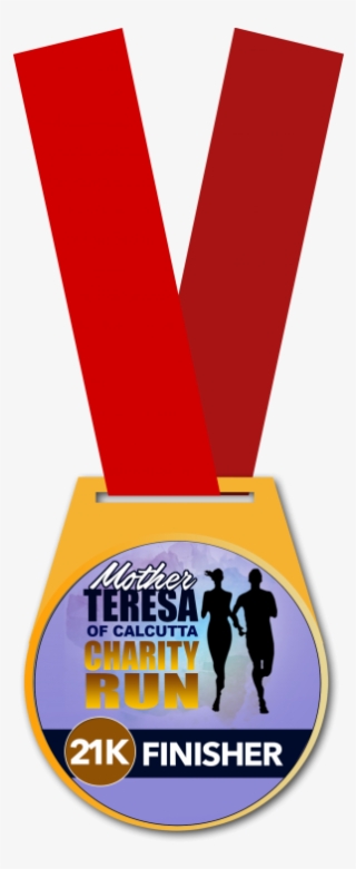 21k Finisher's Medal - Graphic Design