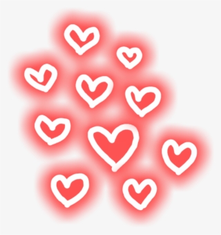 Heart Hearts Glowing Glowing Hearts - Heart