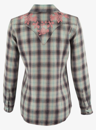 Ryan Michael Ombre Dobby Plaid Shirt