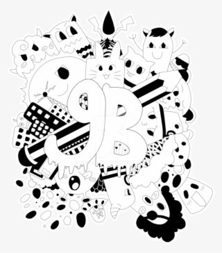 Doodle Drawing Ubisafe B Art By Chrisielle - Art