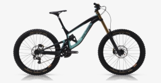 Polygon Bikes Collosus Black Teal Orange Png Bmx Bike - Polygon Collosus Dh9 2018