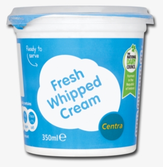 Centra Fresh Whipped Cream 350ml - Plastic