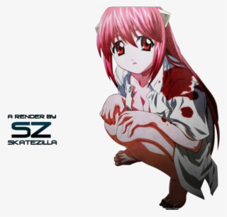 潔白如百合*~ 妖精的旋律~ Elfen Lied (頁1) - Lucy Elfen Lied Transparent