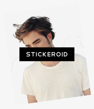 Robert Pattinson Looking Down - Surfer Hair