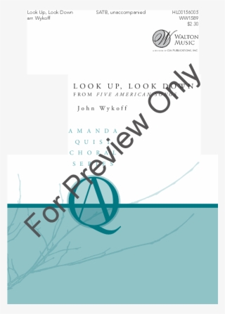 Look Up, Look Down Thumbnail - Shepherd's Pipe Carol John Rutter