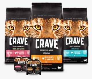 Cat Products - Crave Grain Free High Protein Dry Cat Food