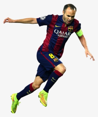 Andres Iniesta - Sports Integrity Neymar Jr. Signed Fc Barcelona Home