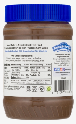 Peanut Butter & Co Dark Chocolate Dreams Peanut Butter, - Peanut Butter & Co