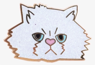 Dolly Purton Cat Pin - Kitten Enamel Pin