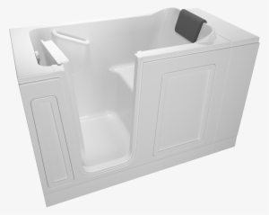 Acrylic Luxury Series Walk-in Tub In White - Bathtub With Door