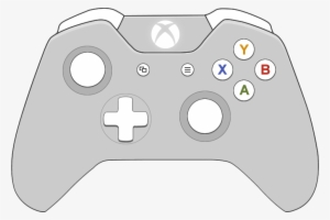 Cartoon Xbox One Controller