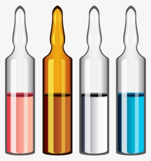 Medical Ampoules Png Clipart - Portable Network Graphics