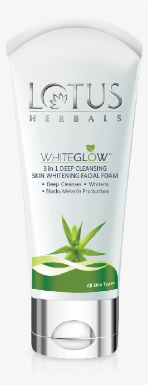 Lotus Herbals Whiteglow 3 In 1 Deep Cleansing Skin - Cream