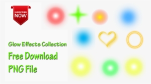 65 Glow Effect Collection By Shehab Editz - Zip