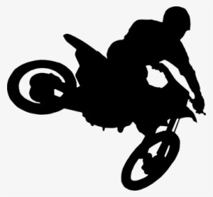 Motocross Jump Races Moto Adrenaline Motoc - Motocross Images Black And White