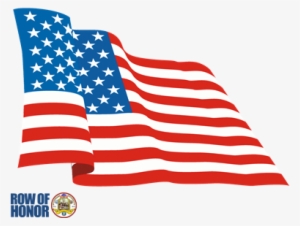 Happy Veterans Day From Putnam County - American Flag Png