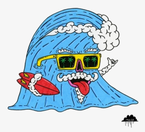 Getting Southerly Busted At North Bondi Rsl - Cartoon