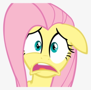 Fanmade Fluttershy Scared By Theflutterknight - Snake Eating Itself Meme