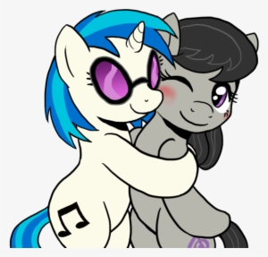 My Little Pony - Vinyl Scratch And Octavia Hug