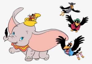 Dumbo Clip Art - Flying The Crows Dumbo