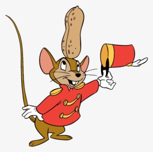 Timothy Q Mouse With A Peanut Under His Hat - Dumbo Mouse
