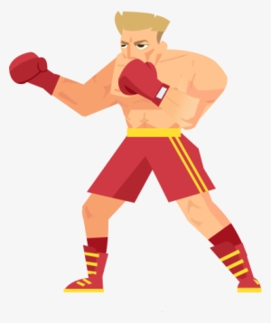 Boxing Clipart Rocky Banner Transparent Stock - Cartoon
