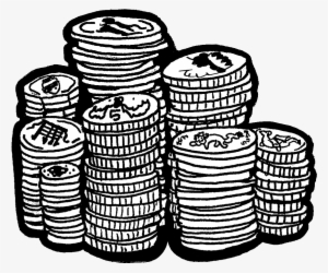 28 Collection Of Money Drawing Png - Coins Drawing Png