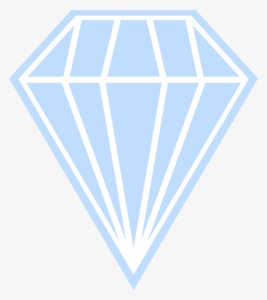 Blue Big Image Png - Diamond Clipart White