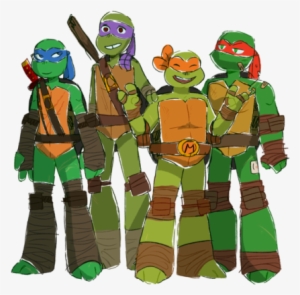 Experimenting With Shapes And I Doodled Out Some Turtles - Teenage Mutant Ninja Turtles